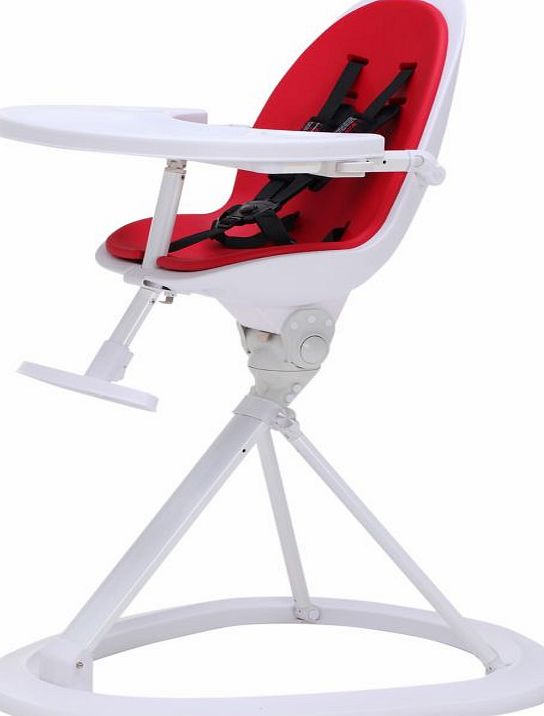 Icklebubba Ickle Bubba Orb Highchair-White/Red