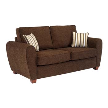 St Ives Paris 2 Seater Sofa Bed in Brown