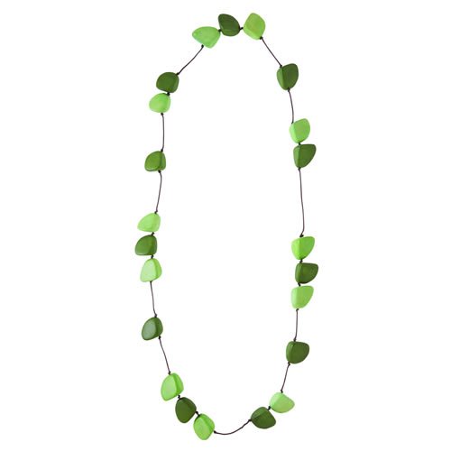 Icon Ladies Icon 2 Tone Waist Necklace Green