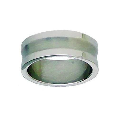 Icon Mens Icon Deep Groove Ring N/a