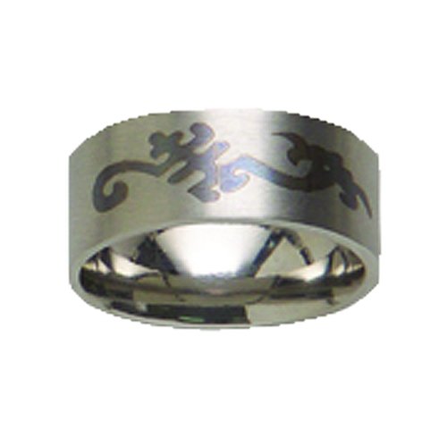 Icon Mens Icon Etched Ring