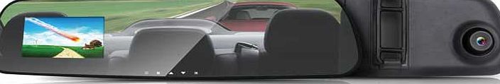 iconBIT HD Car Camcorder in Rear View Mirror -
