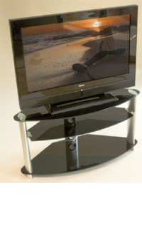 Iconic UKTX6000BLK Designer TV Stand