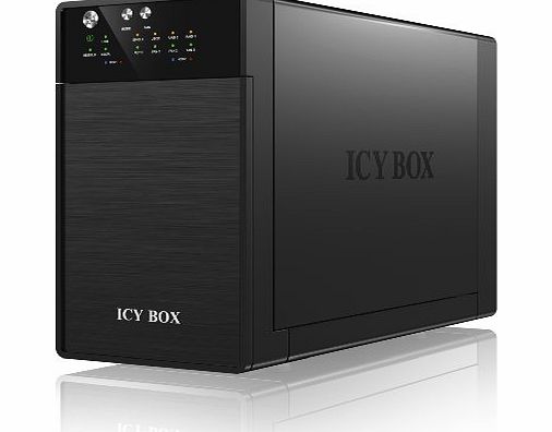 Icy Box IB-RD3620SU3 External 2 Bay RAID System for 3.5 inch SATA I/II/III HDD