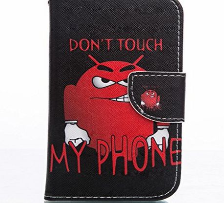 idatog Samsung Galaxy S4 Case, Samsung Galaxy i9500 Case, idatog(TM) Magnetic Flip Book Style Cover Case[With Tempered Glass Screen Protector] ,Colorful Cool Pattern Design Premium PU Leather Folding Wallet 