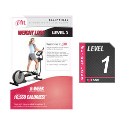 iFit Weight Loss Elliptical Workout SD Card - Level 1
