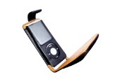 iGadgitz Black PU Leather Case Cover Holder for Apple iPod Nano 4th Gen Generation 4G new Nano-Chromatic 8GB and 16GB