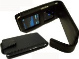 iGadgitz INNOV8 Black genuine leather case for Samsung YP-K3