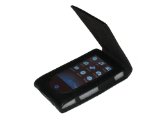 iGadgitz INNOV8 Black genuine leather case for Samsung YP-P2 P2
