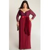 ANASTASIA EVENING GOWN IN RUBY RED