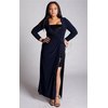 MICHELLE EVENING GOWN IN NAVY - PRE ORDER