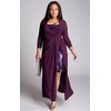 MICHELLE EVENING GOWN IN PLUM - PRE ORDER