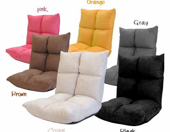 Floor Recliner Chairs Folding Chair Living Room Furniture 41``x 20.4``x 6`` (Black)