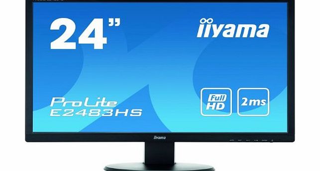 Iiyama ProLite E2483HS 24 inch LED Backlit LCD M