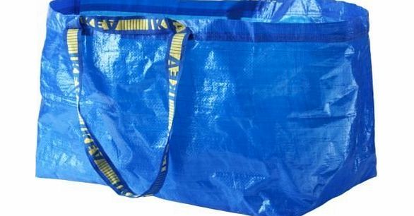 Ikea FRAKTA BLUE LARGE SHOPPING, LAUNDRY BAG SET OF 3
