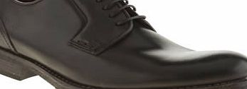 Ikon Black Officer Plain Toe Shoes