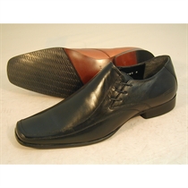 ikon Cromwell Leather Shoes Black