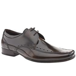 Male Spider Gibson Leather Upper in Brown