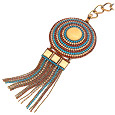 Ileana Creations Ethnic Swarovski Crystal Medallion & Chain Necklace
