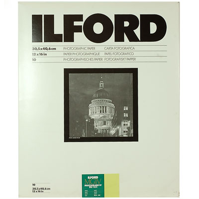 Ilford MG4FB5K 16x12 inch 10 sheets 1834011