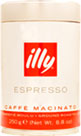 Illy Espresso Caffe Macinato Ground Roasted Coffee (250g)