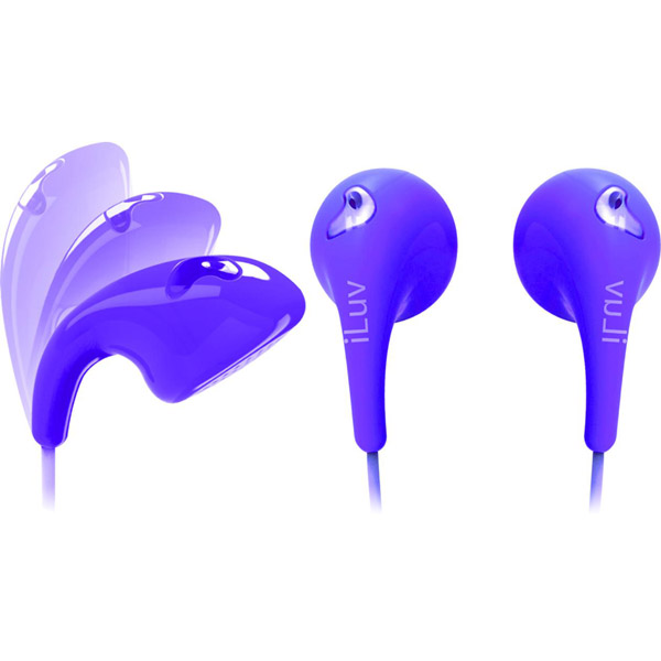 iLUV Bubble Gum 2 Stereo Earphones Colour BLUE