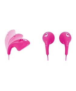 Bubblegum In-Ear Headphones - Pink