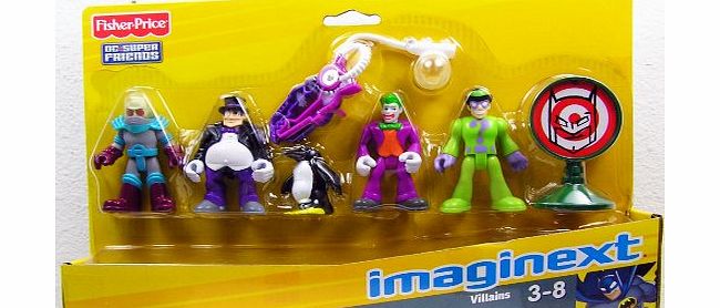 Imaginext Fisher Price - Imaginext - DC Super Friends - Villains Set - 64232