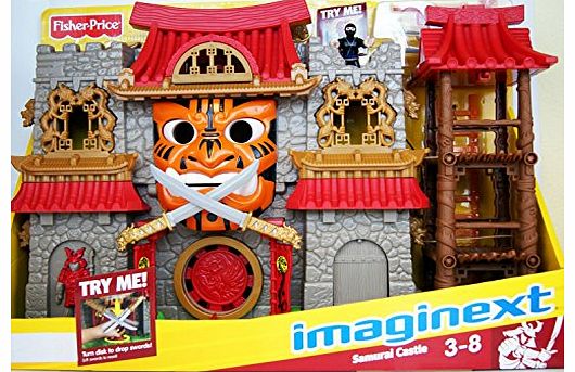 Imaginext Fisher Price - Imaginext - Samurai Castle - with 2 Mini Figures & Accessories - V8704