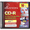 Imation CDR 700MB 80MIN SLIM 100PK 41187(100)