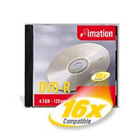 Imation DVD-R 4.7GB 16X - Video Box 3 Pack