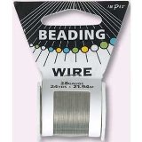 Impex Beading Wire, 28 Gauge - Silver