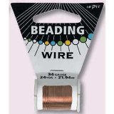 Impex Beading Wire, 34 Gauge - Copper