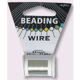 Impex Beading Wire, 34 Gauge - Silver