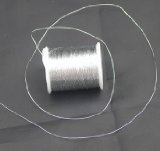 Impex Metallic Silver Embroidery Thread