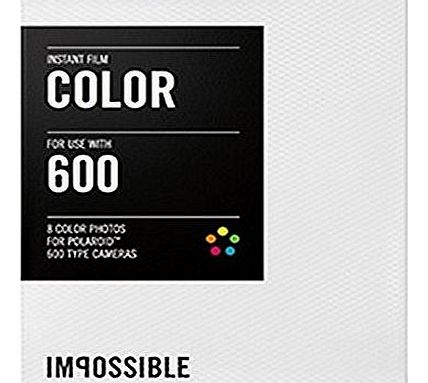 Impossible  INSTANT COLOR FILM FOR POLAROID 600-TYPE CAMERAS
