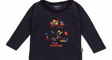 Kid Forever T-shirt Midnight blue `6 months,9