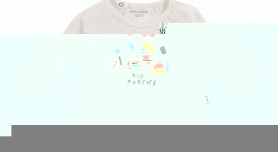Kid Forever T-shirt White `3 months,6 months,9