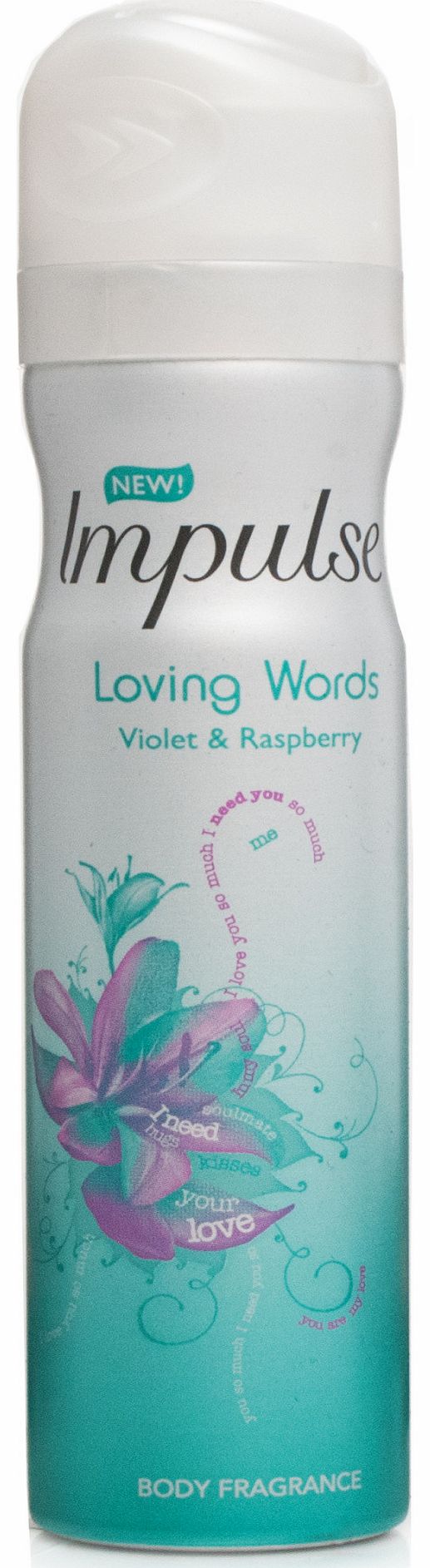 Body Spray - Loving Words