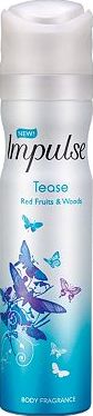 Impulse, 2041[^]10072325 Tease Body Fragrance Spray 75ml 10072325