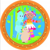 in the night garden 9 inch Party Plates - 8 in a pack