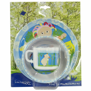 In The Night Garden Mug Bowl and Plate Set