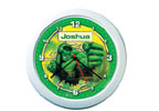 Incredible Hulk Personalised Clock
