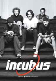 Incubus Band Textile Poster