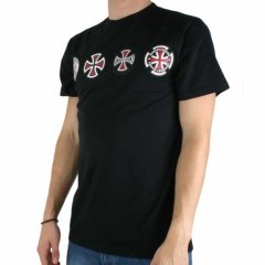 Mens Independent 4 Of A Kind Tee Black
