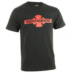 Mens Independent Ogbc Icon Black T-shirt Black/Red