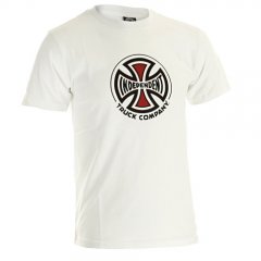 Mens Independent Truck Co T-shirt White