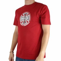 Mens Independent Truck Co Tee Cardinal Red