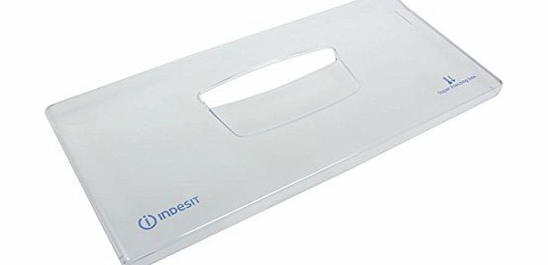 Indesit Fridge Freezer Drawer Plastic Front Cover Panel Handle (388mm X 197mm)