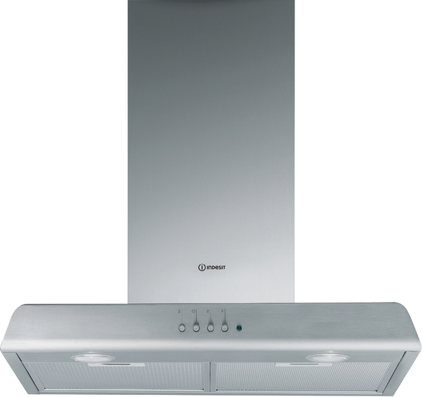 Indesit HIP6FIX 60cm Chimney Hood in Stainless